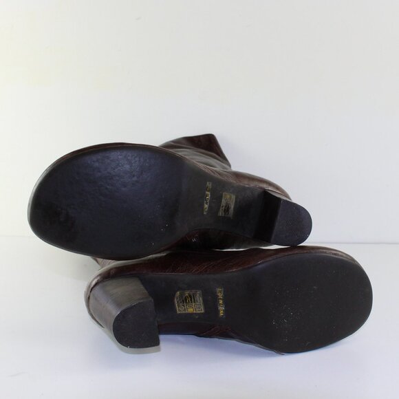 Miz Mooz Tall Brown Leather Neptune Boots (EU 41 / 10.5 US) - Picture 9 of 11